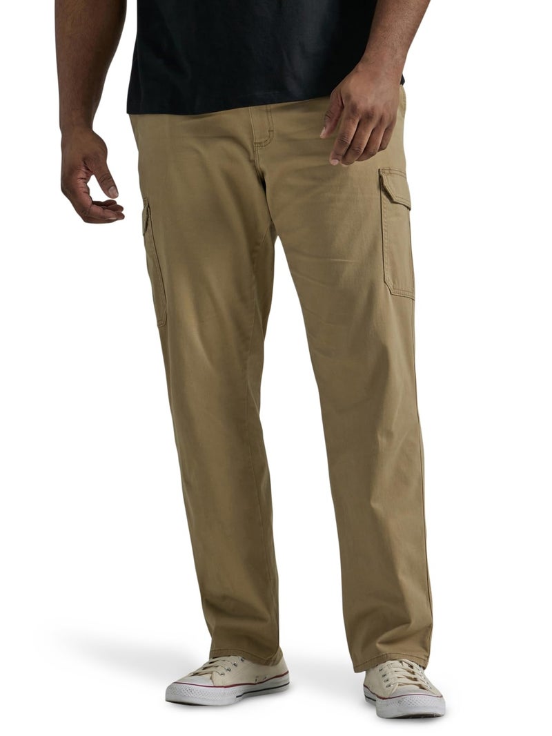 Lee Men's Extreme Motion Twill Cargo Pant Oscar Khaki 40W x 30L - Image 1